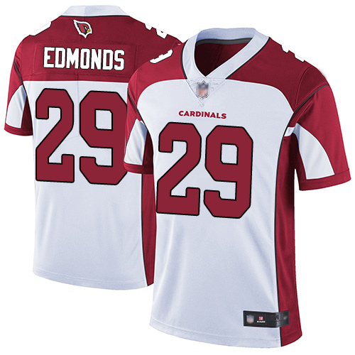 Arizona Cardinals Limited White Men Chase Edmonds Road Jersey NFL Football #29 Vapor Untouchable